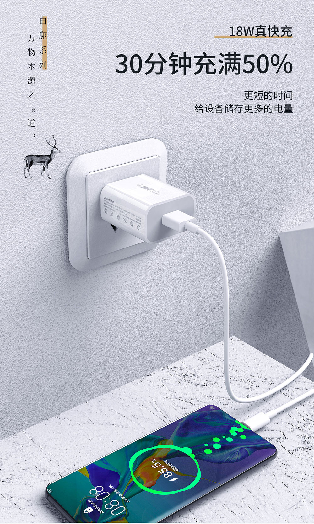 WP-U112-QC+PD 18W Fast Charging Wall Adapter (4)