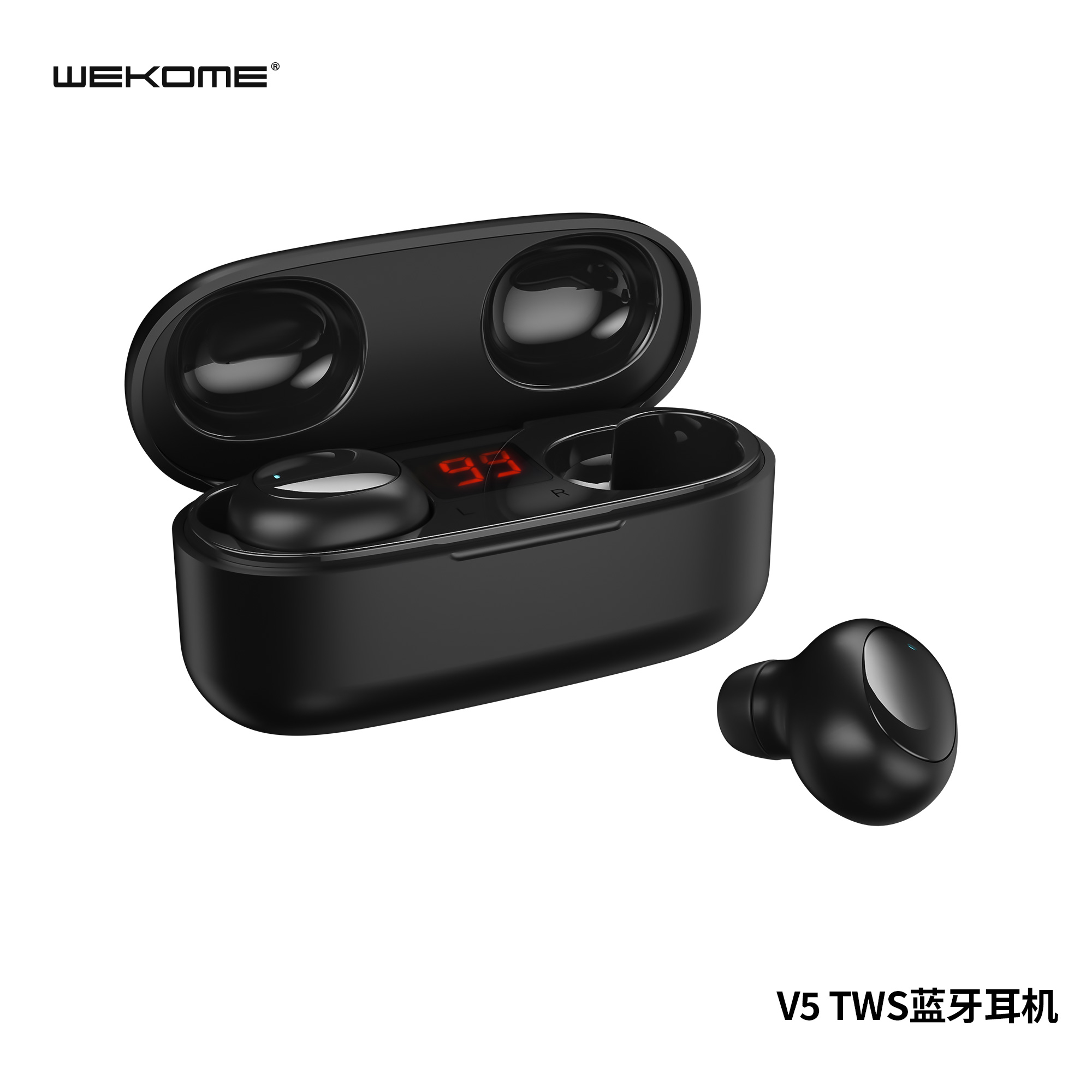 WEKOME V5 Bluetooth Earphone (TWS)