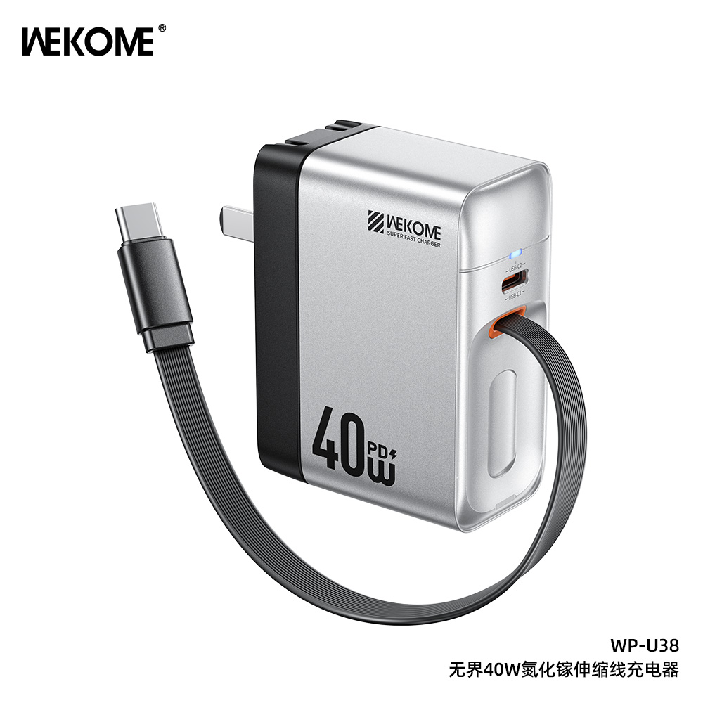WEKOME WP-U38 40W GaN Charger