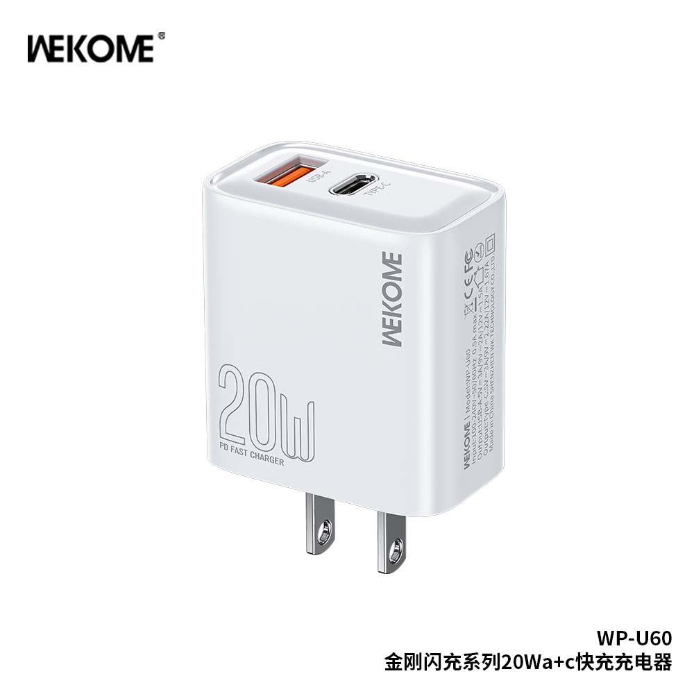 WEKOME WP-U60 20W A+C Fast Charger
