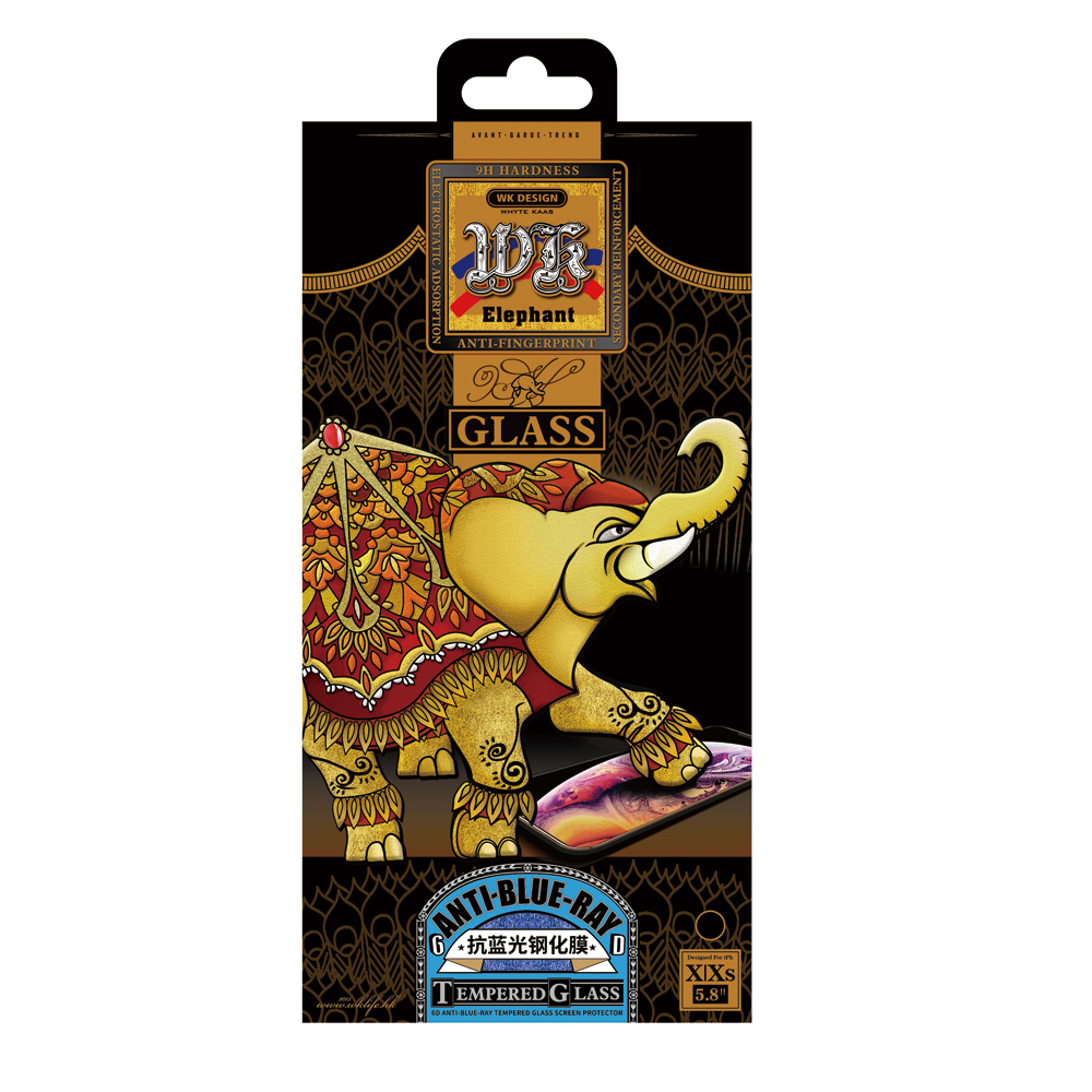 WEKOME WTP-020  Elephant 6D Curved Screen Protector (Anti Blue-ray)