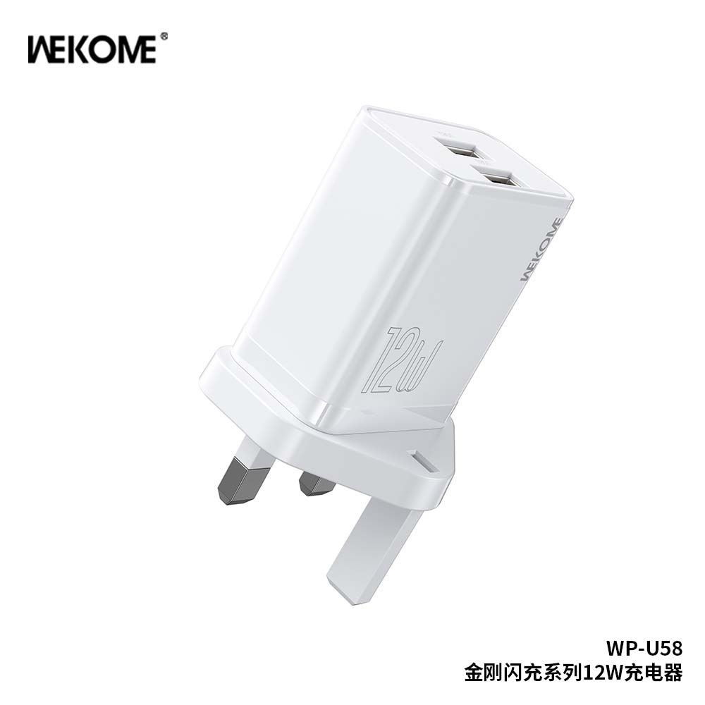 WEKOME  WP-U58 12W Charger (UK)