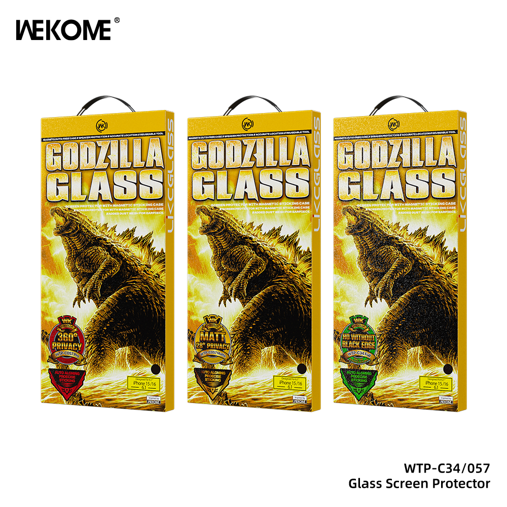 WEKOME WTP-C34/ 057 GODZILLA Glass Screen Protector