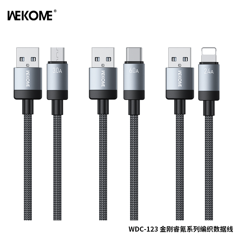 WEKOME WDC-123 Kinkong  Raycor Series   Braided Fast Charging Cable
