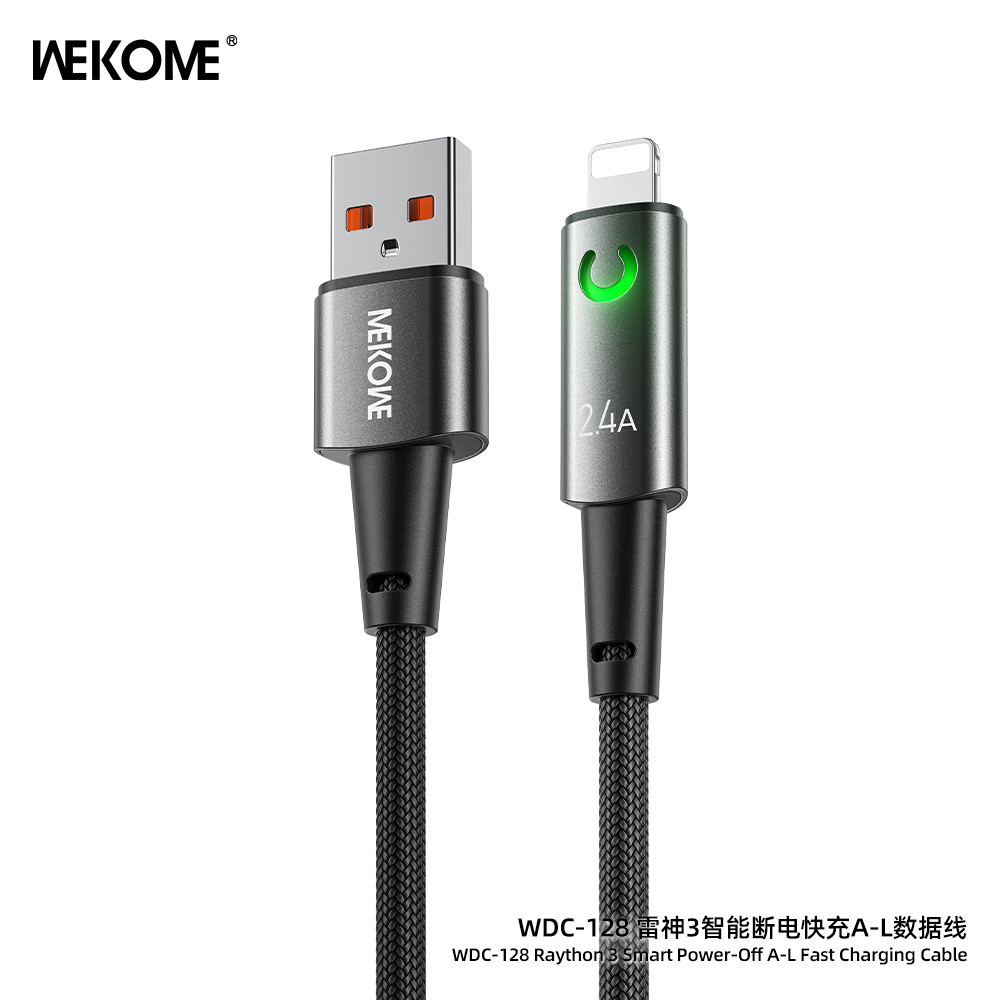 WEKOME WDC-128 Raython3 Smart Power-Off Fast Charging Cable