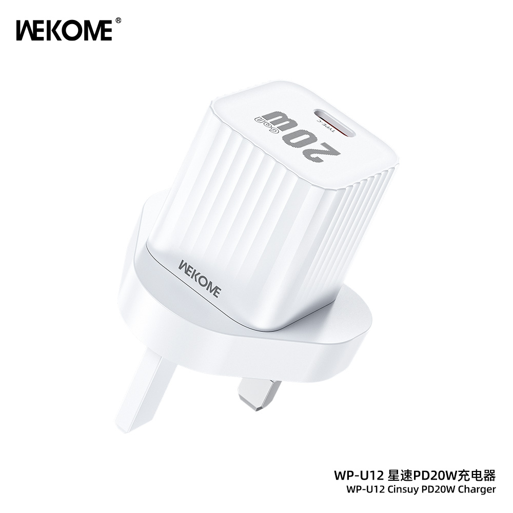 WEKOME WP-U12 Cinsuy PD20W Charger(UK)