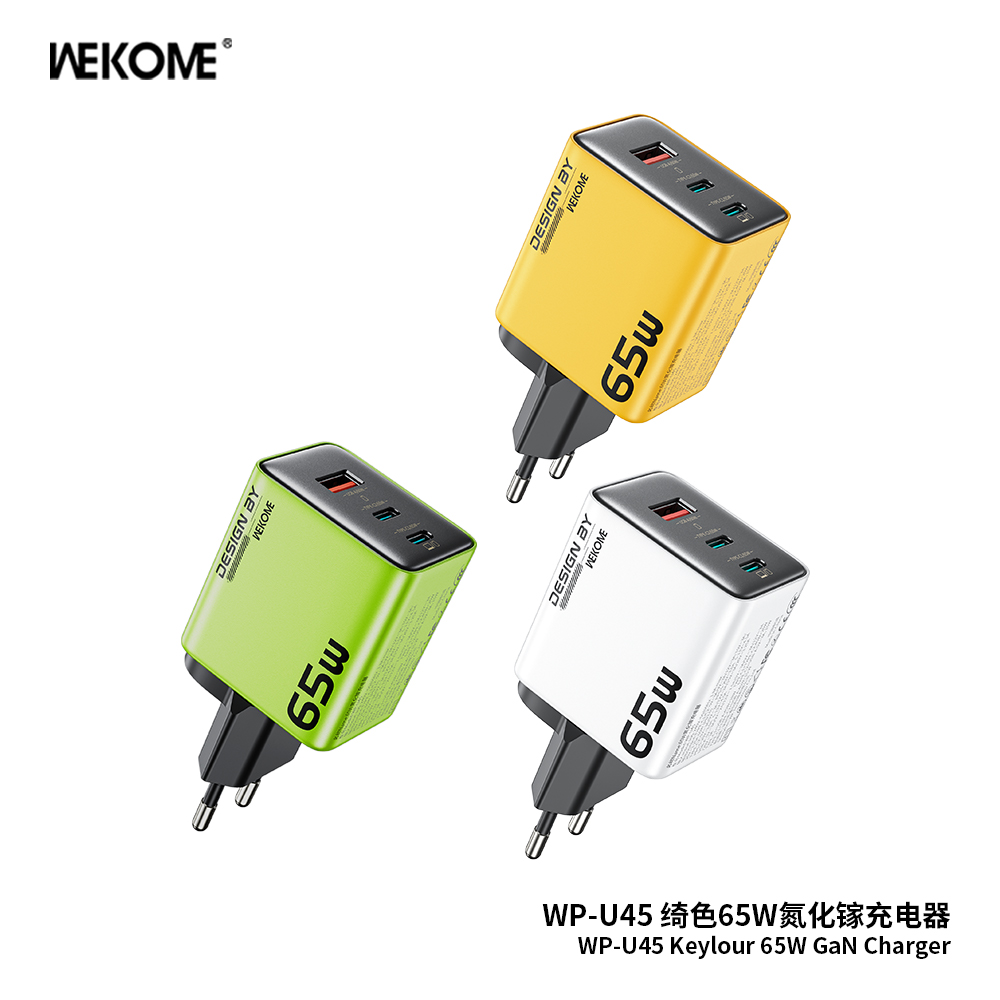 WEKOME WP-U45 Keylour GaN Charger 65W (EU)