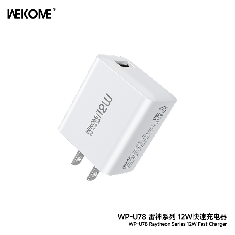 WEKOME WP-U78 Raytheon Series Fast Charger 12W (US)