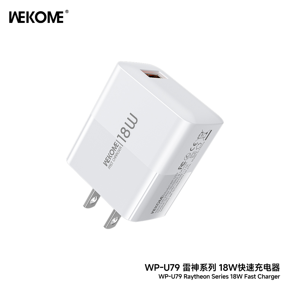 WEKOME WP-U79 Raytheon Series Fast Charger 18W (US)
