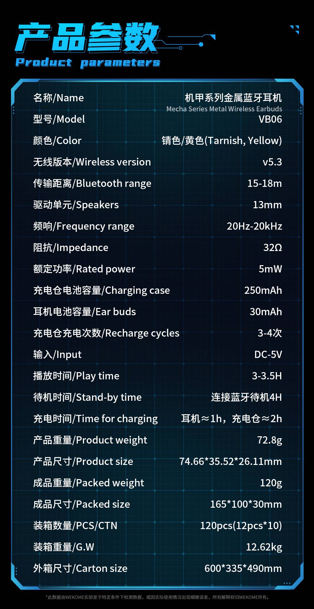 WEKOME VB06 Wireless Earphone (10).jpg